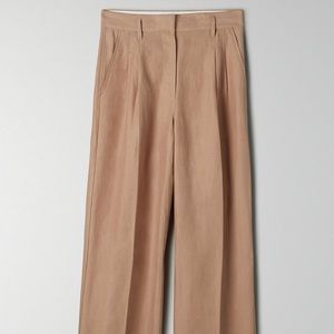 Aritzia Effortless Pant in Linen
